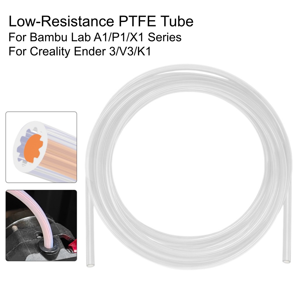 Bowden Tube - Трубка из ПТФЭ в форме звезды,