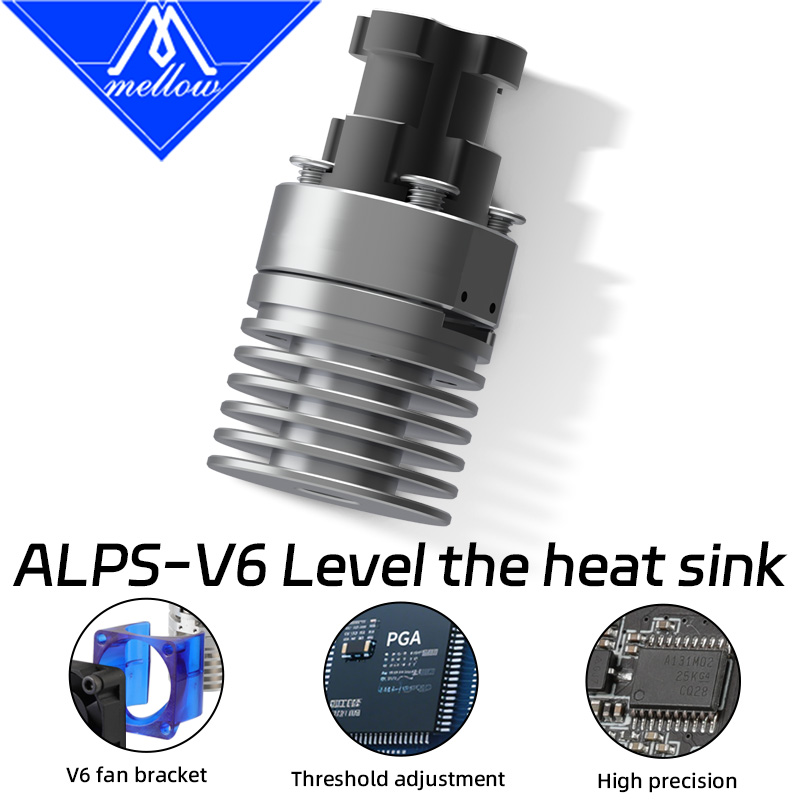 Direct Drive Extruder - Mellow ALPS-V6 радиатор умная насадка для
