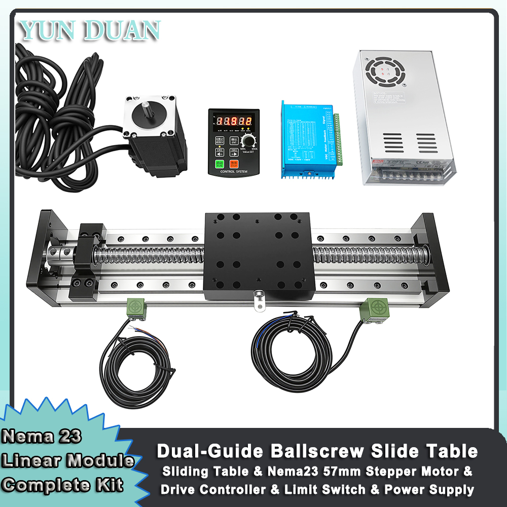 Linear Rail Mgn12H Set - Комплект для управления линейным двигателем Nema