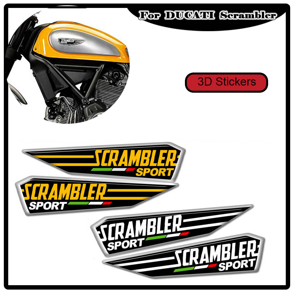 Resin Vat - Для DUCATI Scrambler наклейки на бак,