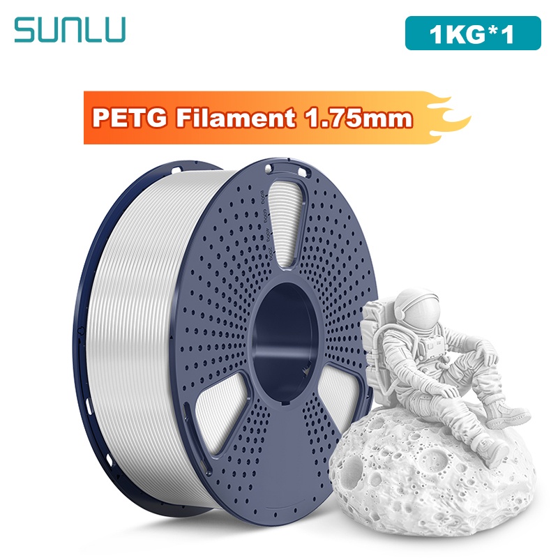 Filament 1.75 - SUNLU 1 кг PETG/прозрачная нить для