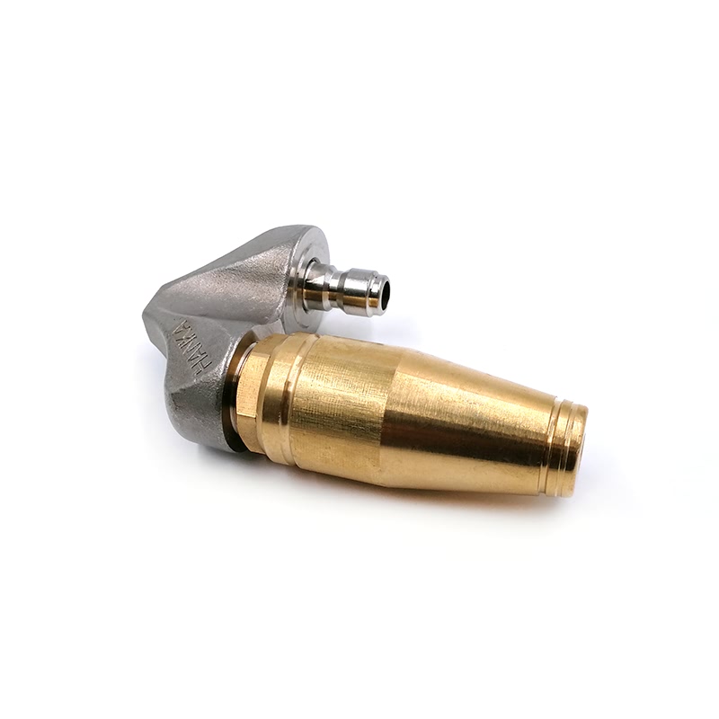 Nozzle Brass - Латунная турбо-насадка YS для прочистки канализации,