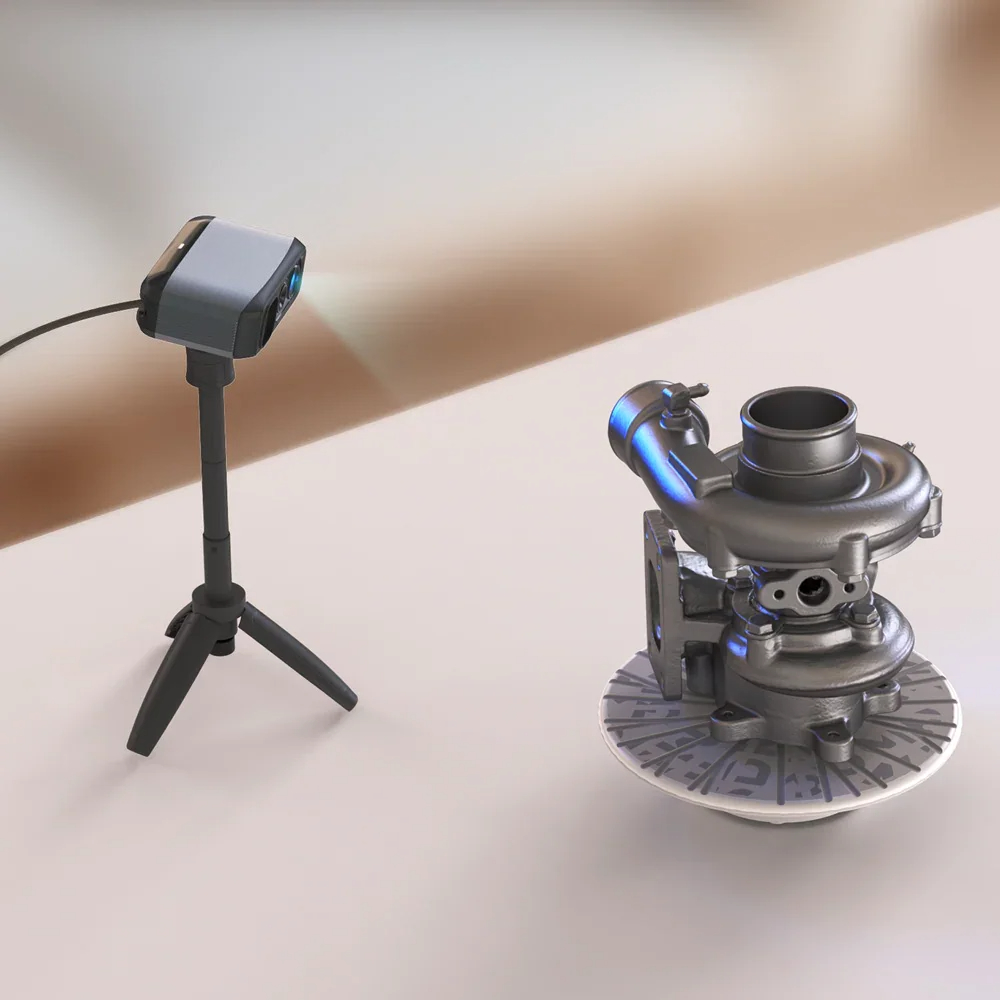 Ручной 3D-сканер с синим свето – обзор и цена Handheld 3D Scanner High Precision