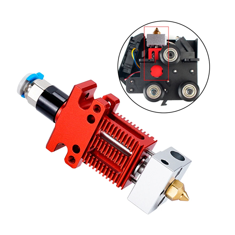 Детали 3D-принтера CR6 SE J-об – обзор и цена Direct Drive Extruder