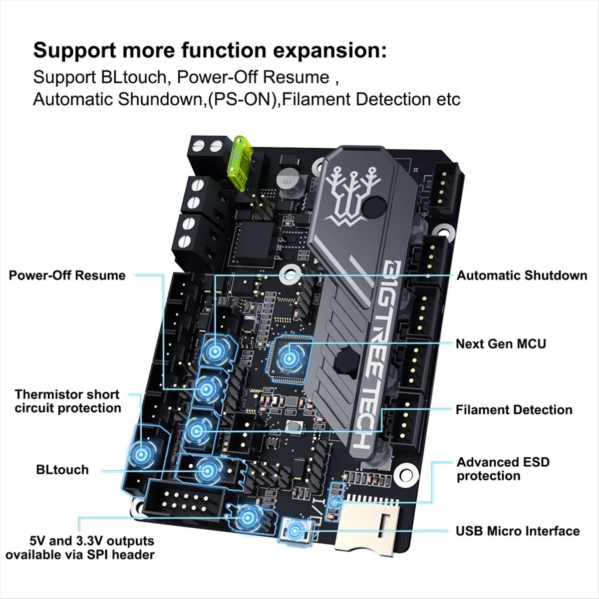 Плата управления M05K SKR Mini – обзор и цена Skr Mini E3