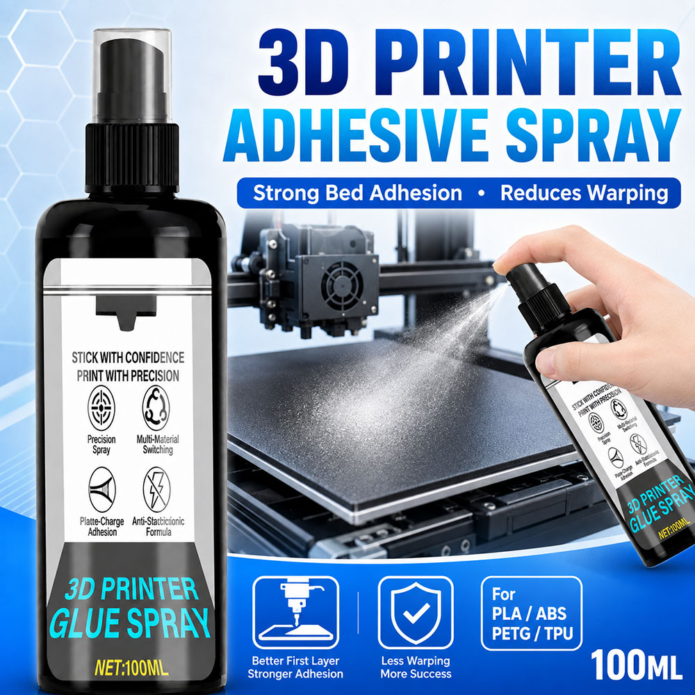 100/200 мл Сильный клей-спрей  – обзор и цена Abs Filament