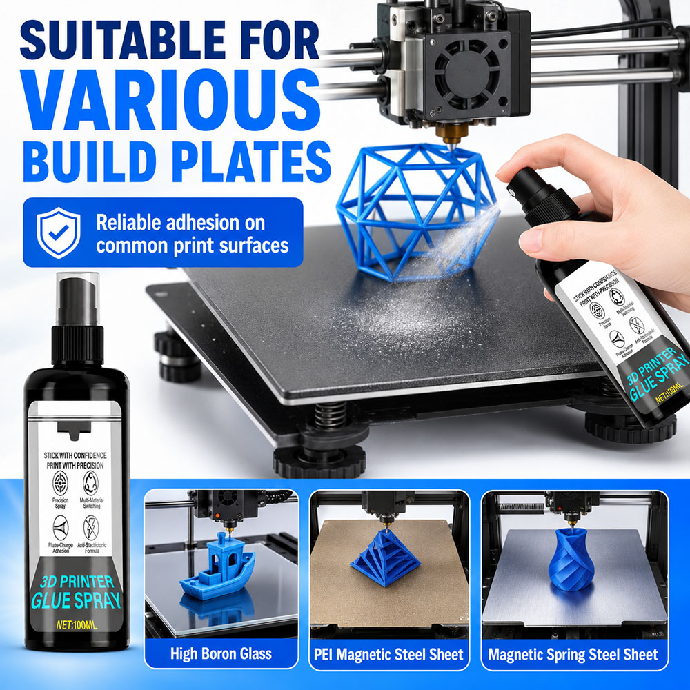 100/200 мл Сильный клей-спрей  – обзор и цена Abs Filament