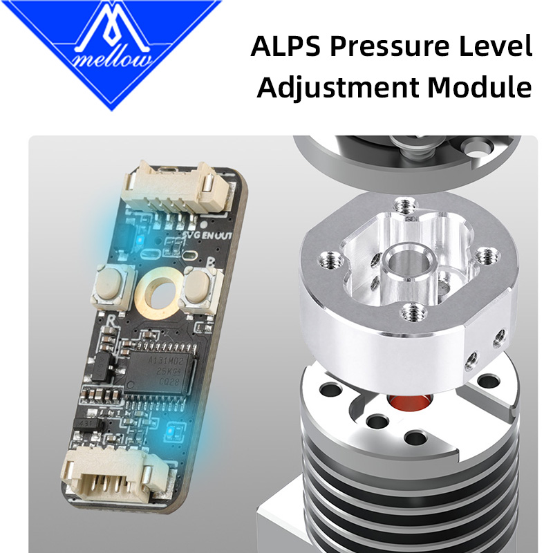 Mellow ALPS-V6 радиатор умная  – обзор и цена Direct Drive Extruder