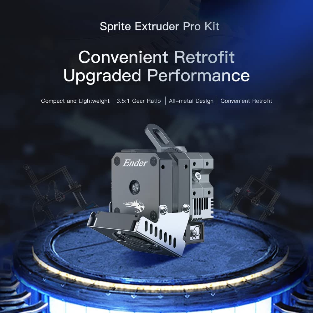 CREALITY Sprite Extruder Pro K – обзор и цена Direct Drive Extruder