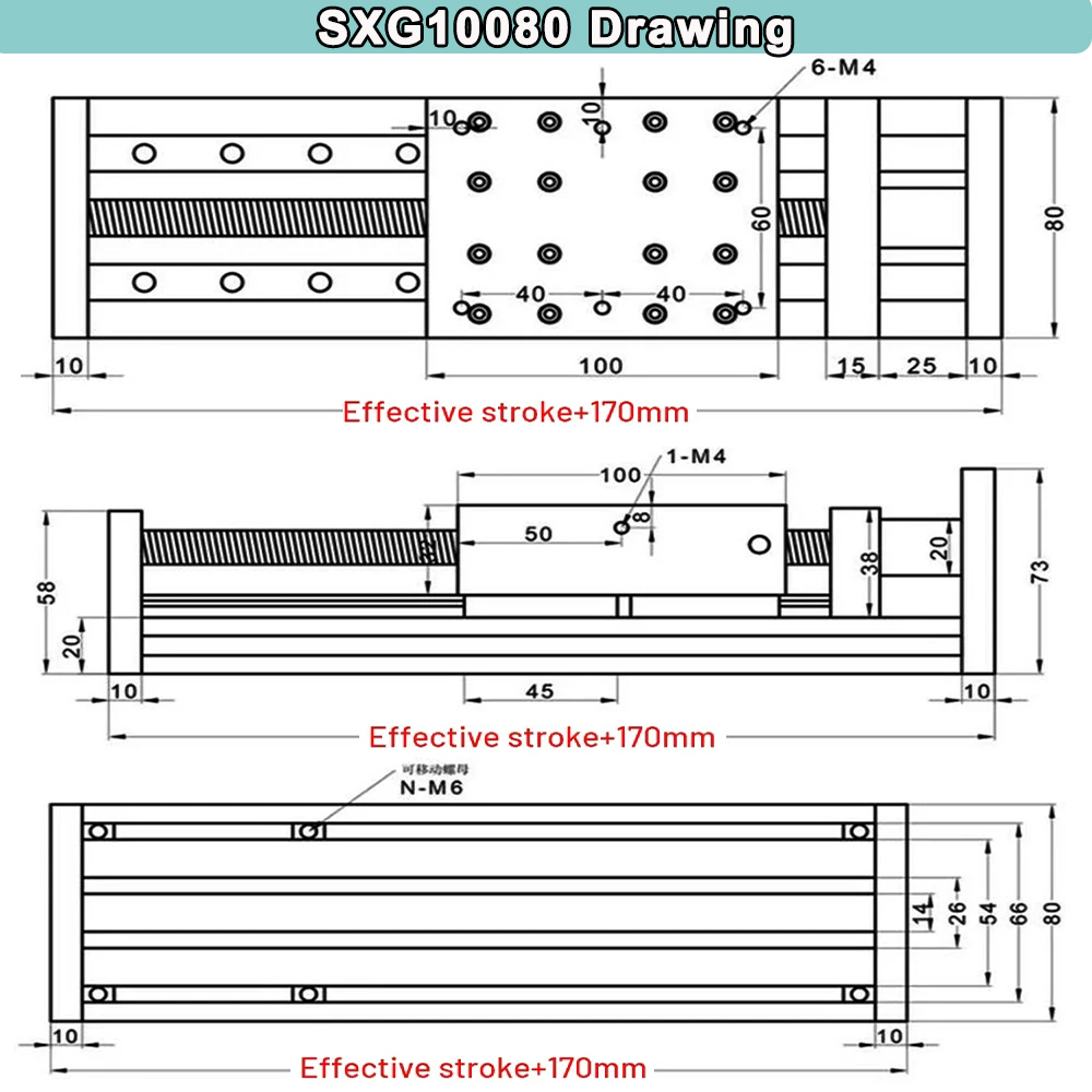 Комплект для управления линейн – обзор и цена Linear Rail Mgn12H Set