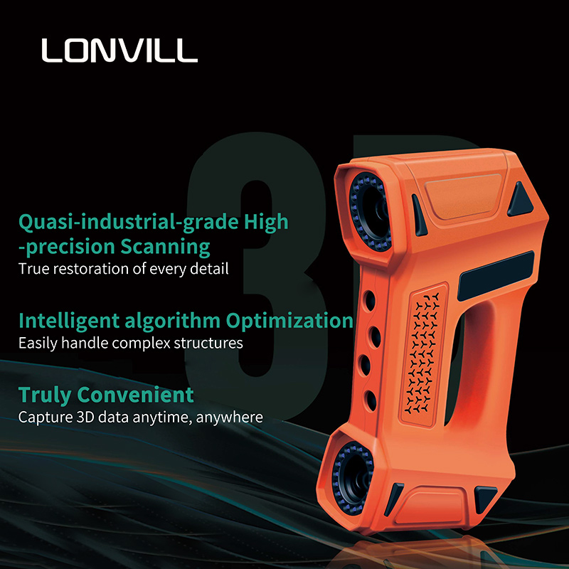 Портативный ручной высокоточны – обзор и цена Handheld 3D Scanner High Precision