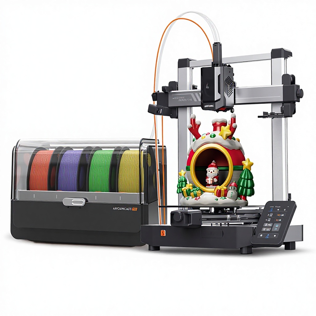 Умная многоцветная печать для  – обзор и цена 3D Printer