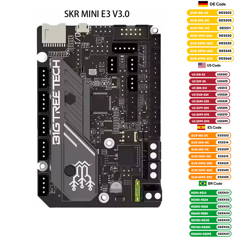 BIGTREETECH SKR MINI E3 V3.0 3 – обзор и цена Skr Mini E3