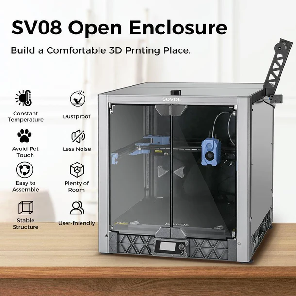 Новый 3D-принтер Sovol SV08, м – обзор и цена 3D Printer