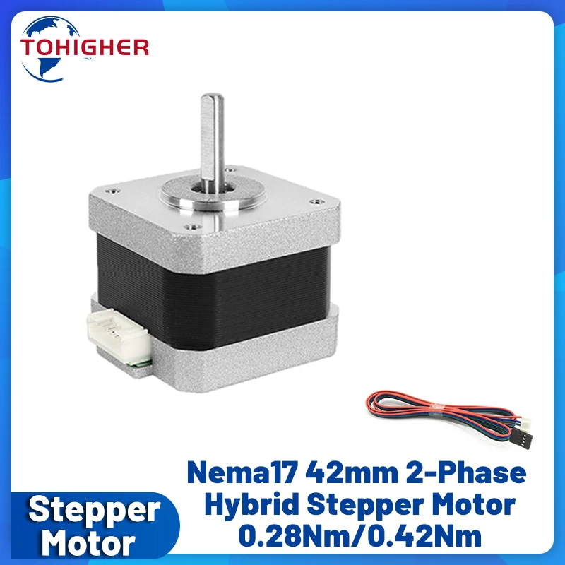 Шаговый двигатель Nema17 (42 м – обзор и цена 3D Printer