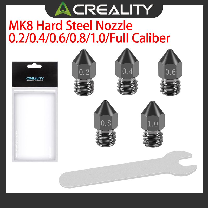 Официальные стальные сопла Cre – обзор и цена Hotend 0.4Mm
