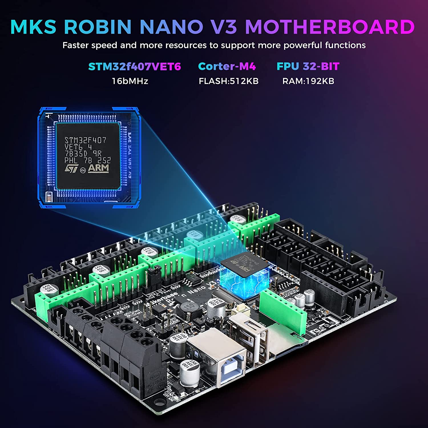 Плата управления Makerbase MKS – обзор и цена Mks Sgen