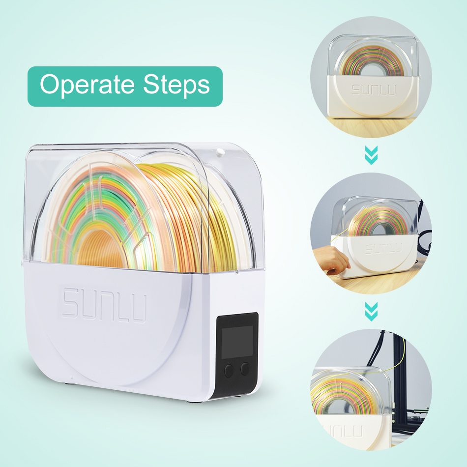 SUNLU Сушилка для нити S1 Plus – обзор и цена Filament 1.75