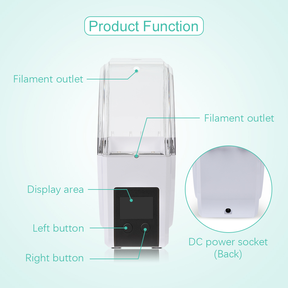 SUNLU Сушилка для нити S1 Plus – обзор и цена Filament 1.75