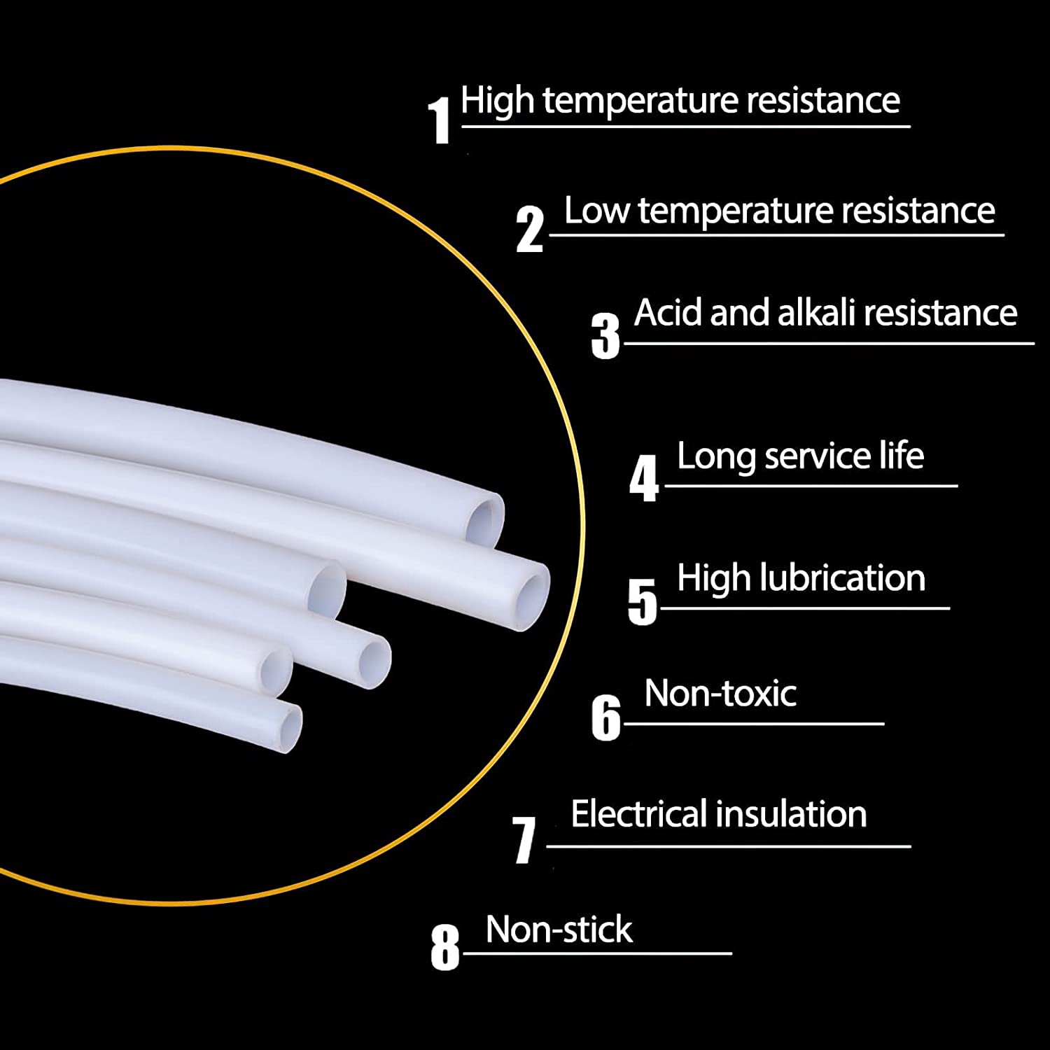 50 м ПТФЭ трубка Teflonto ID 2 – обзор и цена Filament 1.75